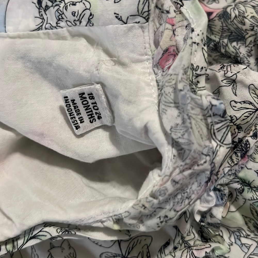 Alice in wonderland infant dress ruffles-collectible